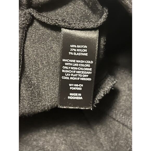 Betabrand Charcoal Skinny Leg Yoga Dress Pants Womens Sz Medium Petite W1166-CH - Picture 5 of 8